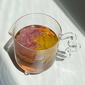 BLOOM GLASS TEAPOT THE QI X SLJ